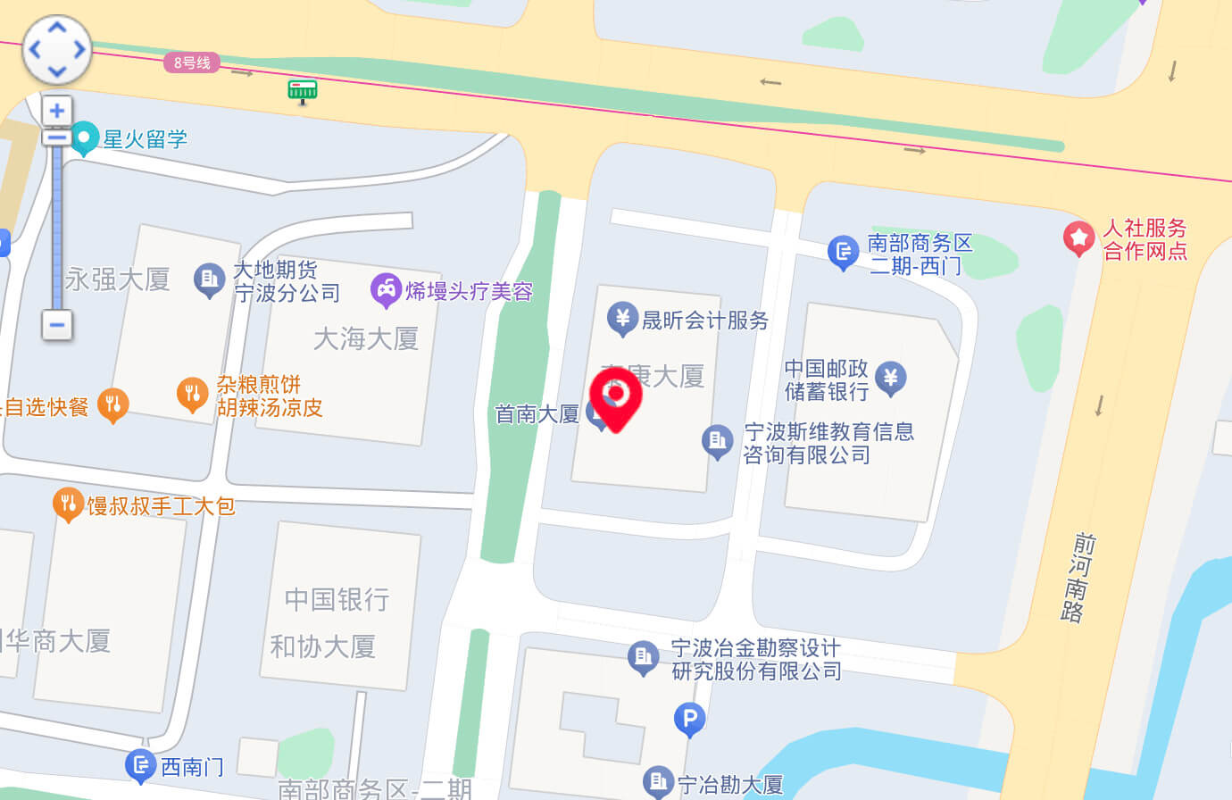 公司位置地图